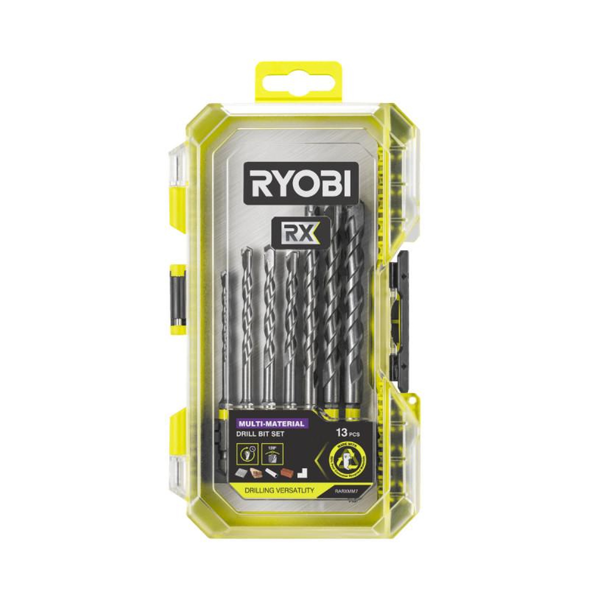 Ryobi Coffret 7 forets multi-matériaux RYOBI RX - 4 à 10 mm - RARXMM7