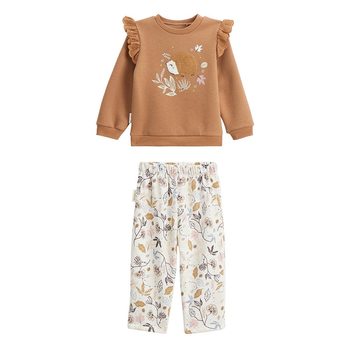 Petit Béguin Ensemble enfant sweat et pantalon en molleton Chincha