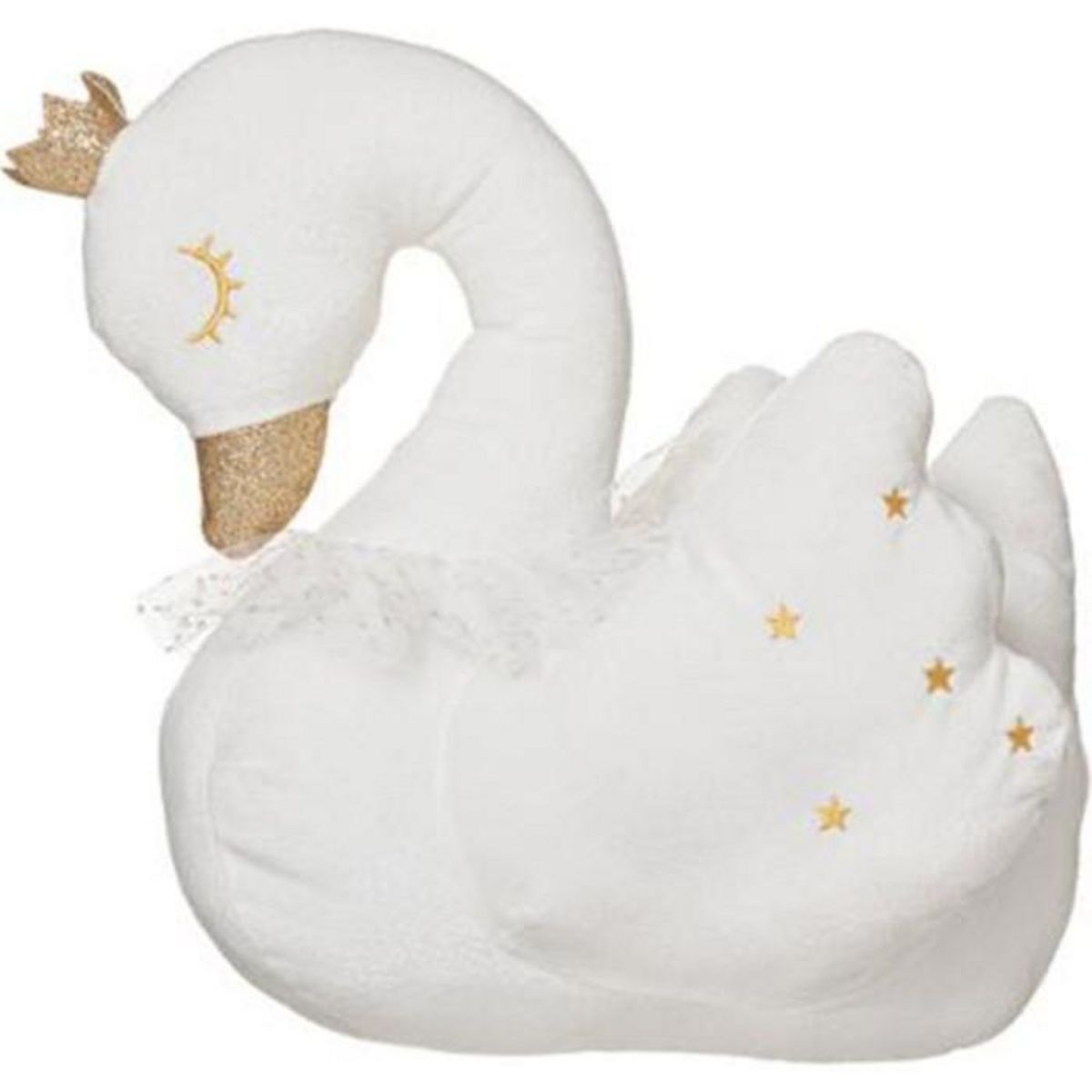 Paris Prix Peluche Enfant  Cygne  34cm Blanc