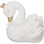 Voir la diapositive 2 : Paris Prix Peluche Enfant  Cygne  34cm Blanc