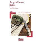PAROLES, Prévert Jacques
