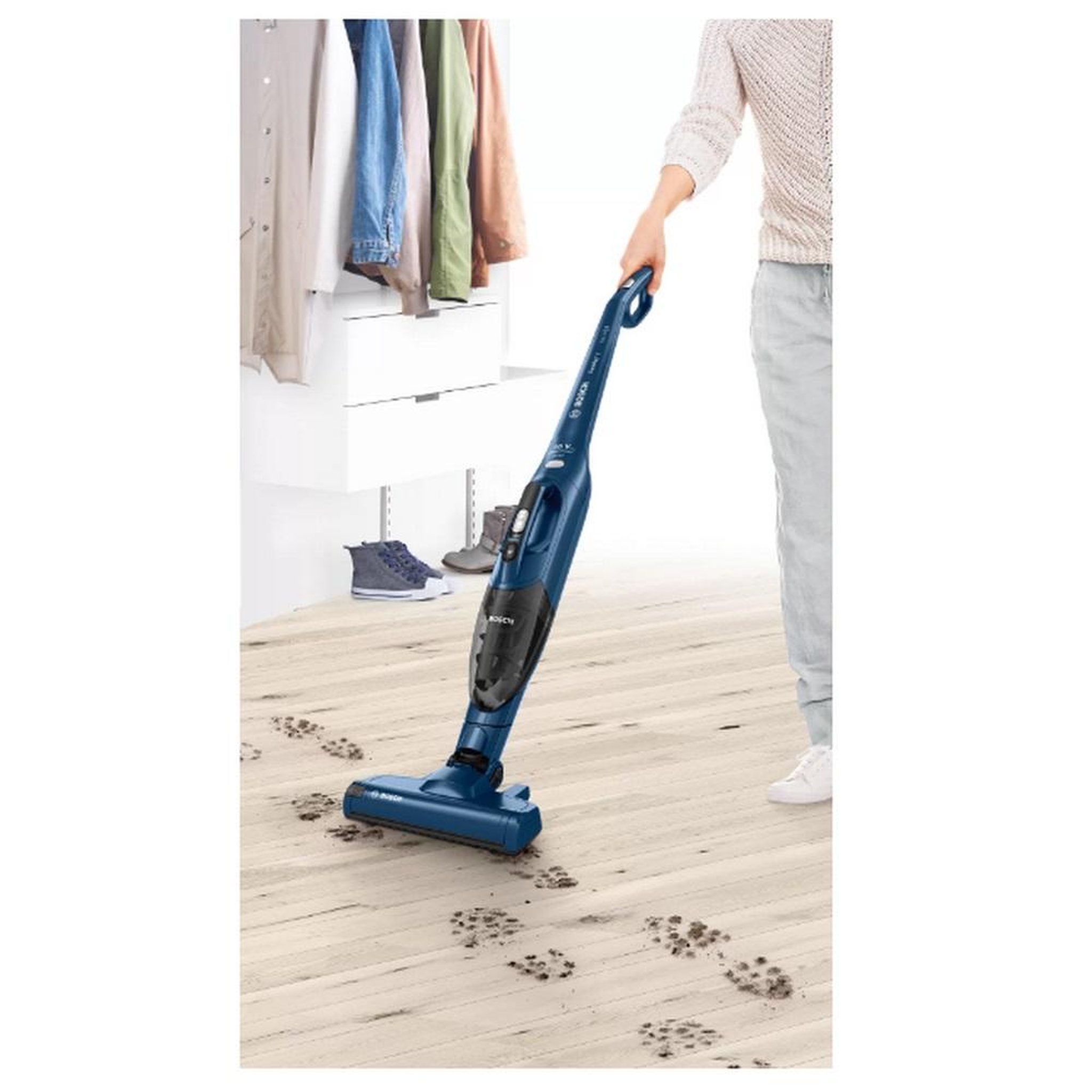 Voir la diapositive 5 : BOSCH Aspirateur balai 2en1 rechargeable 16v - bbhf216
