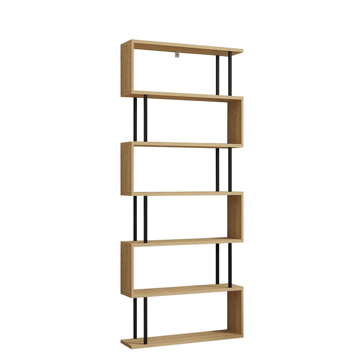 Habitat et Jardin Bibliothèque en bois  Hector  - 90 x 22 x 162 cm - Saphir