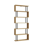 Habitat et Jardin Bibliothèque en bois  Hector  - 90 x 22 x 162 cm - Saphir