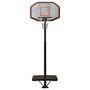 Voir la diapositive 2 : VIDAXL Support de basket-ball Noir 258-363 cm Polyethylene