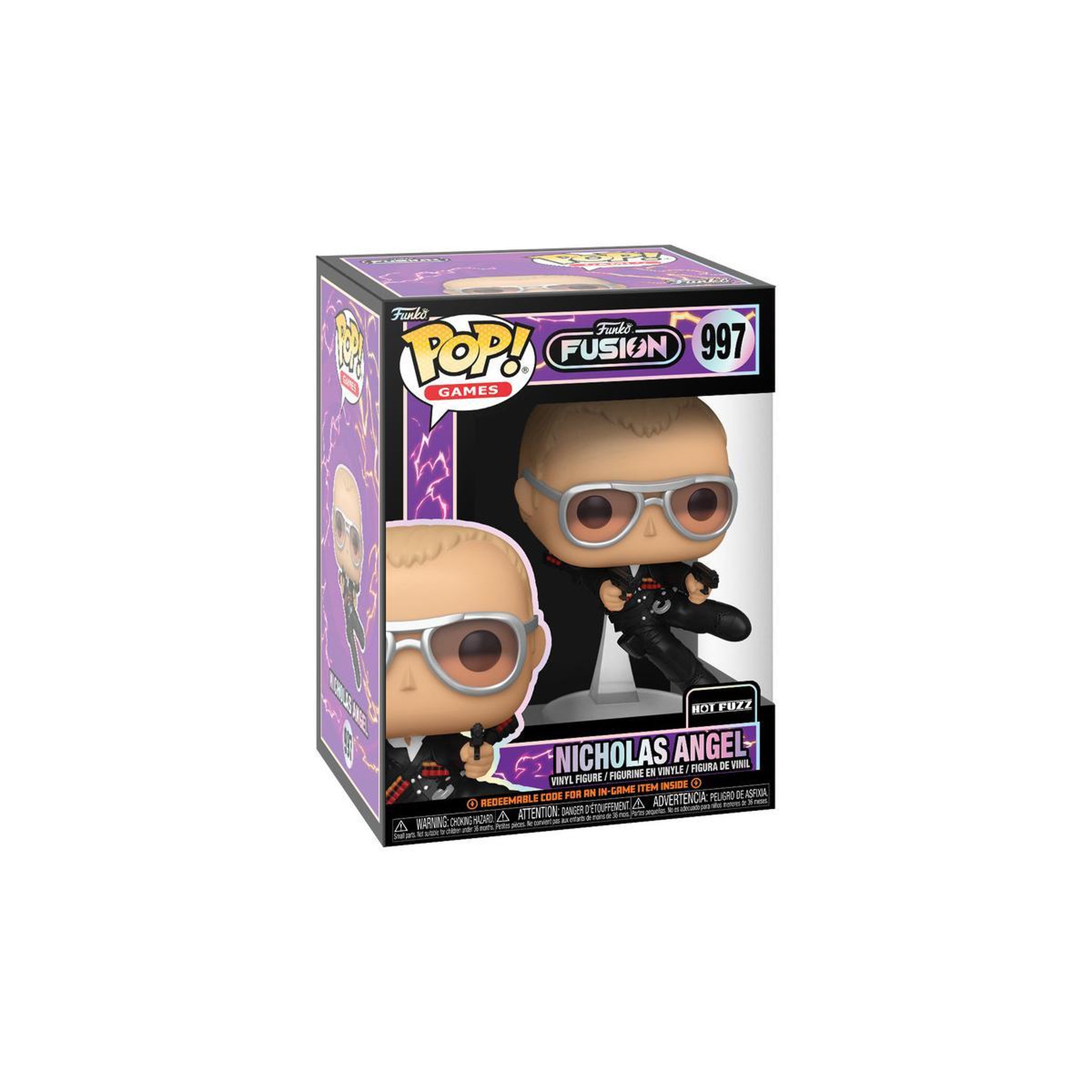 Voir la diapositive 3 : Funko Figurine Funko Pop Games Funko Fusion Nicholas Angel
