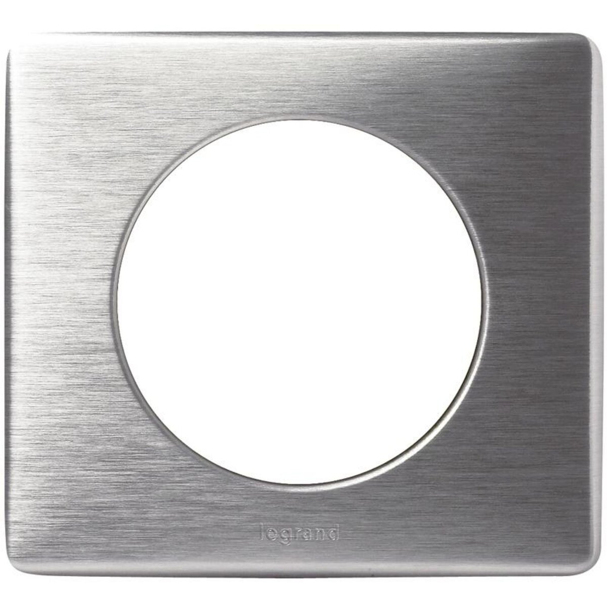 Legrand Celiane plaque 1 poste aluminium