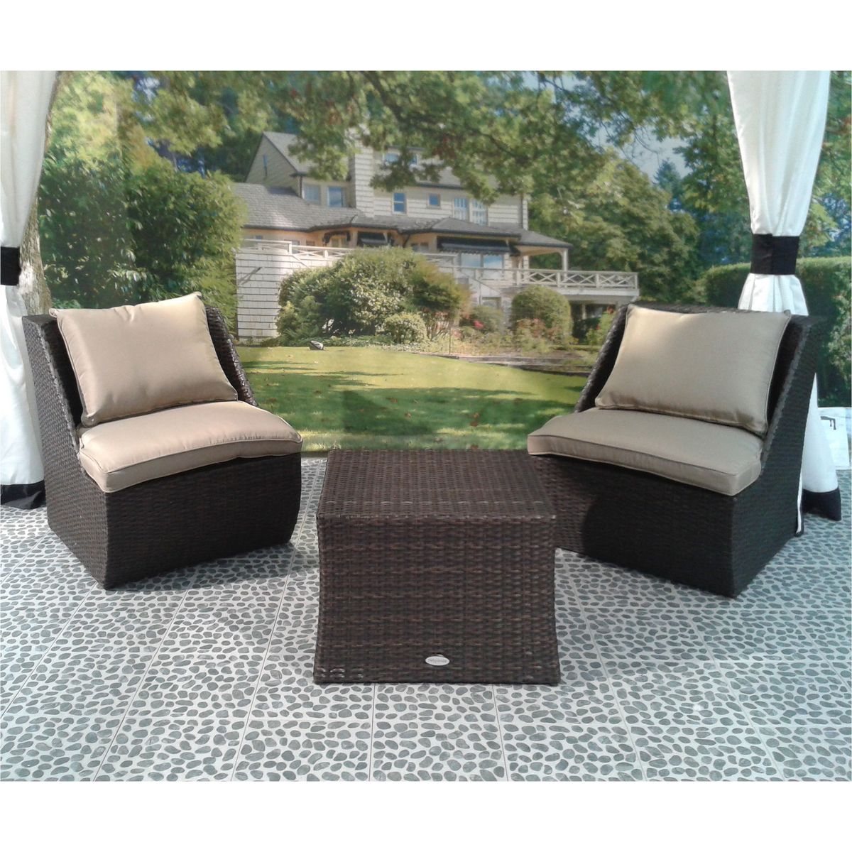 Salon détente BRAVA RATTAN