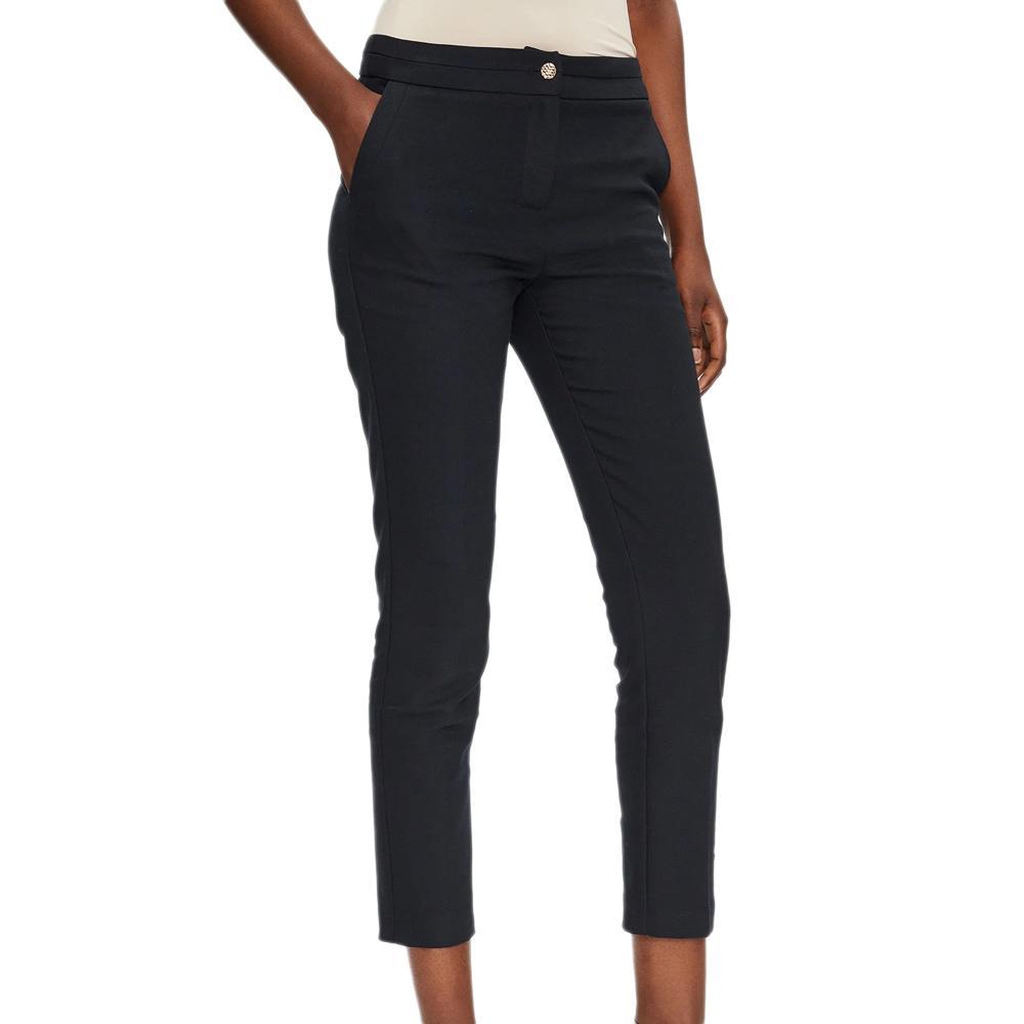 Voir la diapositive 1 : MORGAN Pantalon Marine Femme Morgan City