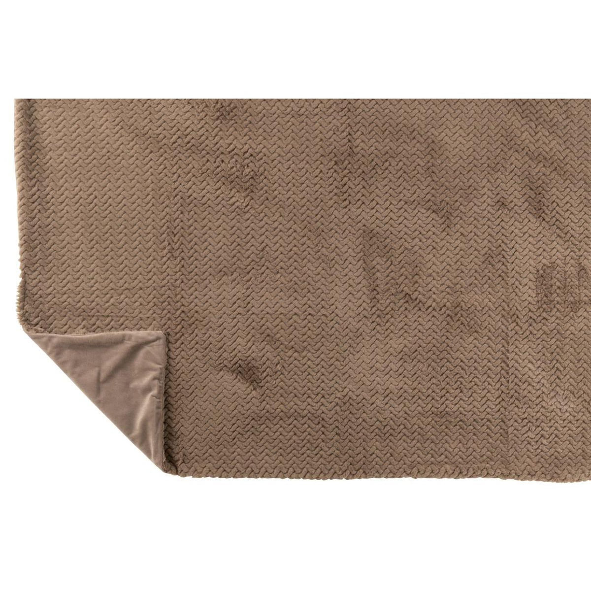 Paris Prix Plaid Uni  Winter  130x180cm Taupe
