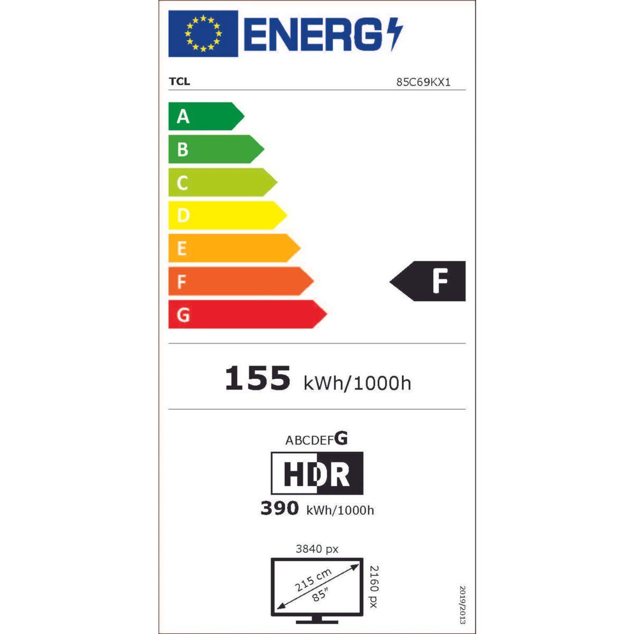 Voir la diapositive 6 : TCL TV Mini LED 85C69K 2025-85 pouces (215cm)