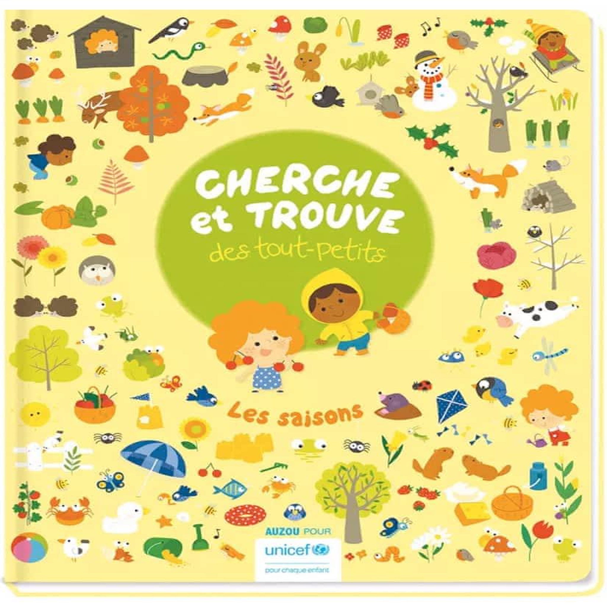 CHERCHE ET TROUVE DES TOUT-PETITS LES SAISONS, Morey Marie