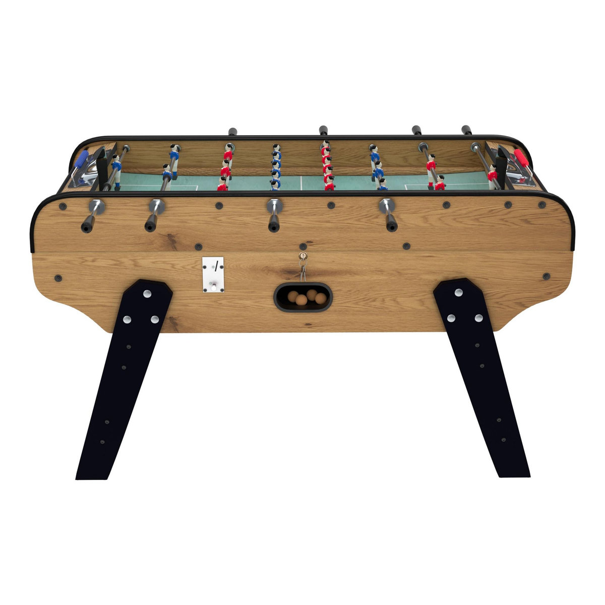 MISTER BABYFOOT Baby foot avec monnayeur en bois clair - Bistrot