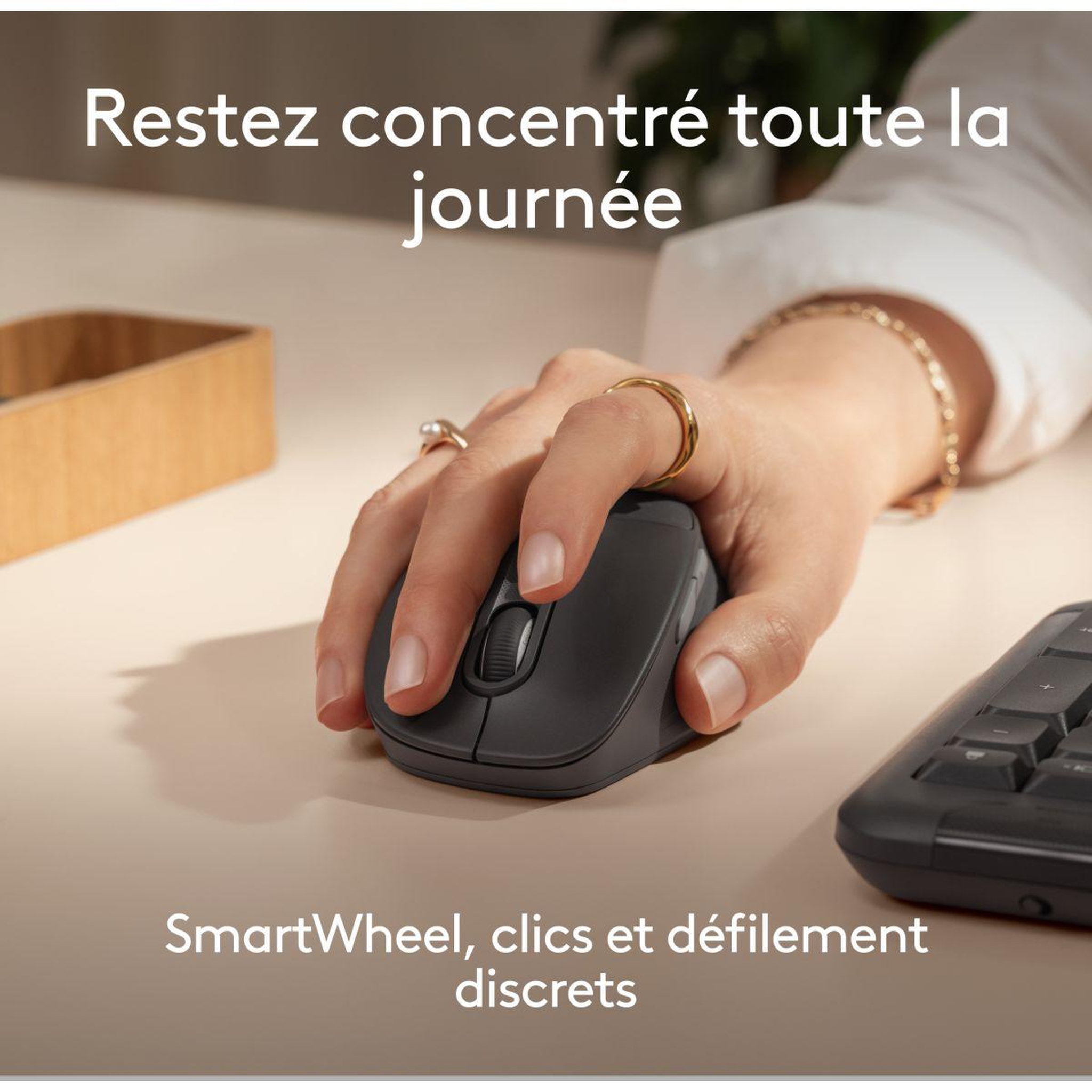 Voir la diapositive 5 : Logitech Souris sans fil m850 l graphite