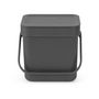 Voir la diapositive 1 : BRABANTIA Seau à compost Sort & Go 3L