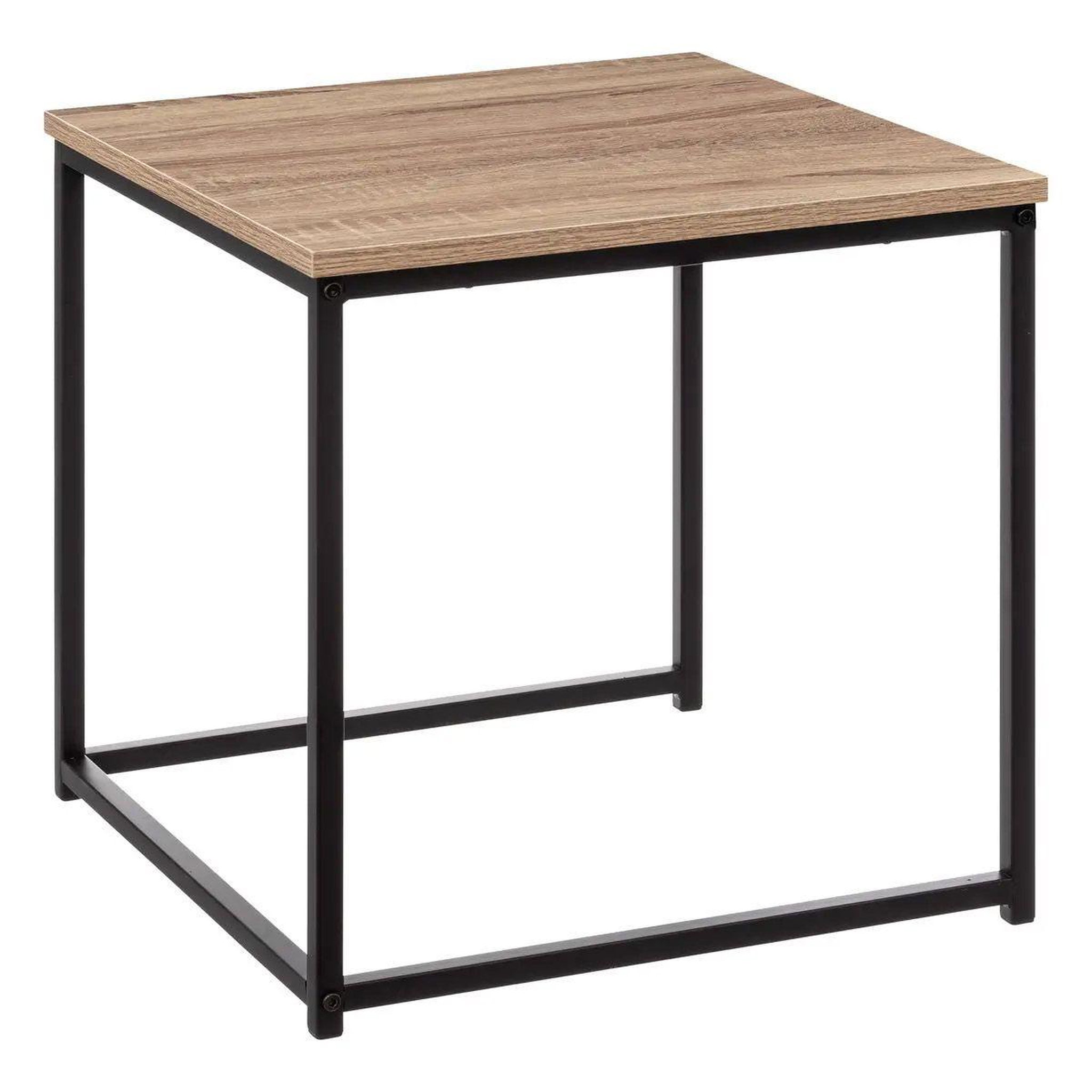 Voir la diapositive 3 : FIVE Lot de 2 Tables d'Appoint Gigognes  Aliaj  45cm Naturel