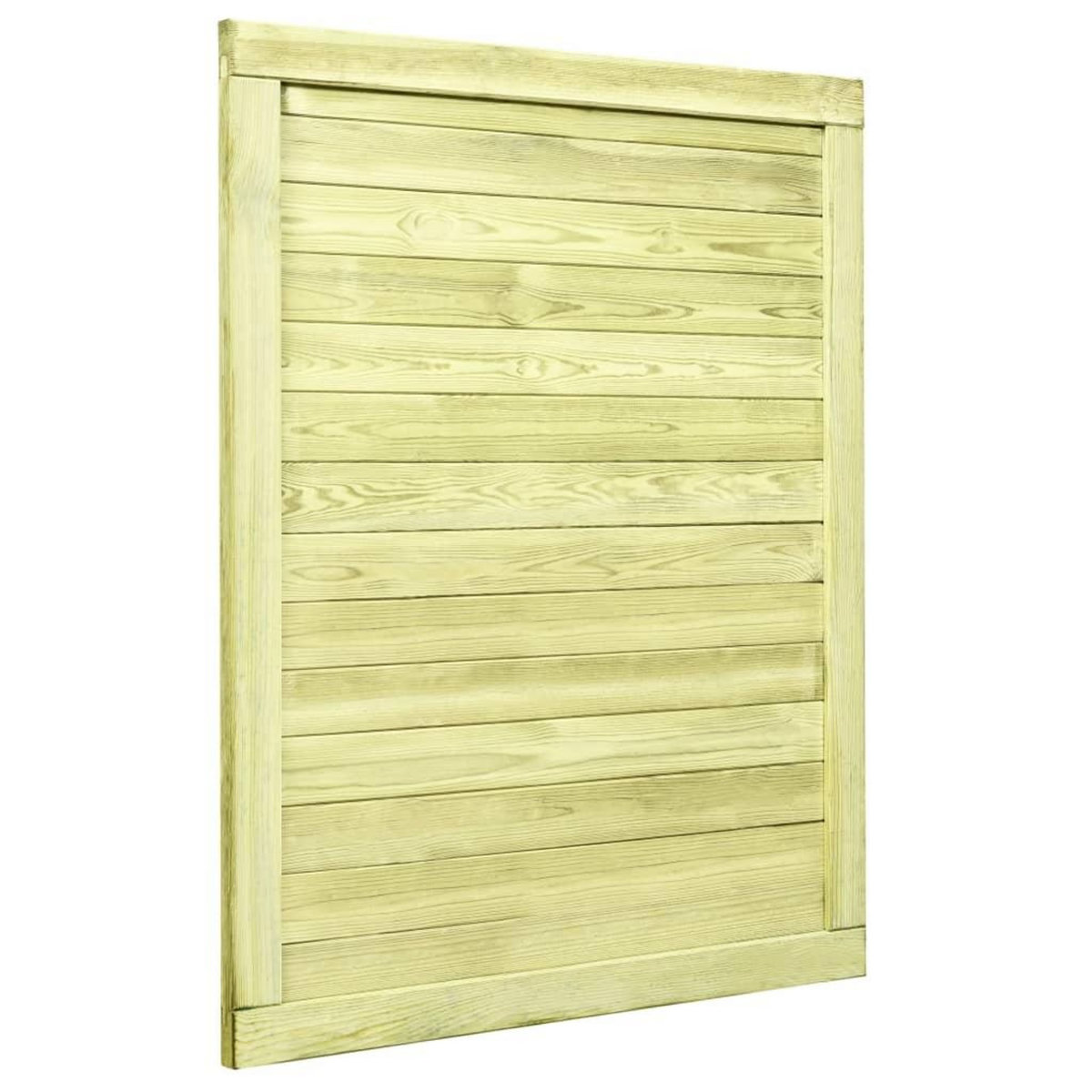 VIDAXL Portail de jardin Bois de pin impregne 125x100 cm