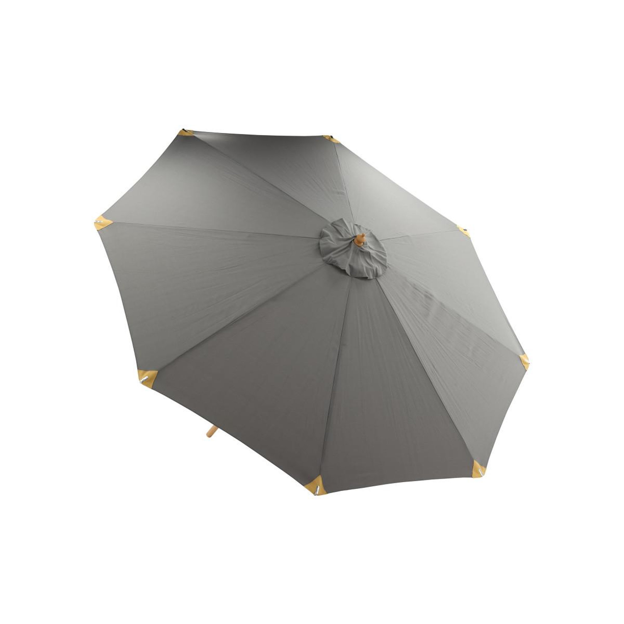 Voir la diapositive 2 : Paris Prix Parasol inclinable en bois  nypo  330cm gris