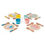 Juratoys-Janod Dinette pastel en bois janod
