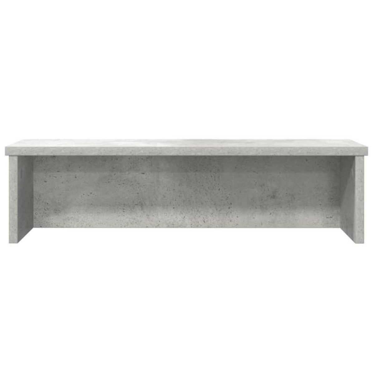 VIDAXL Étagère de cuisine empilable gris béton 60x15x16 cm