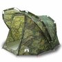 Voir la diapositive 2 : VIDAXL Tente de peche 4 personnes camouflage impermeable