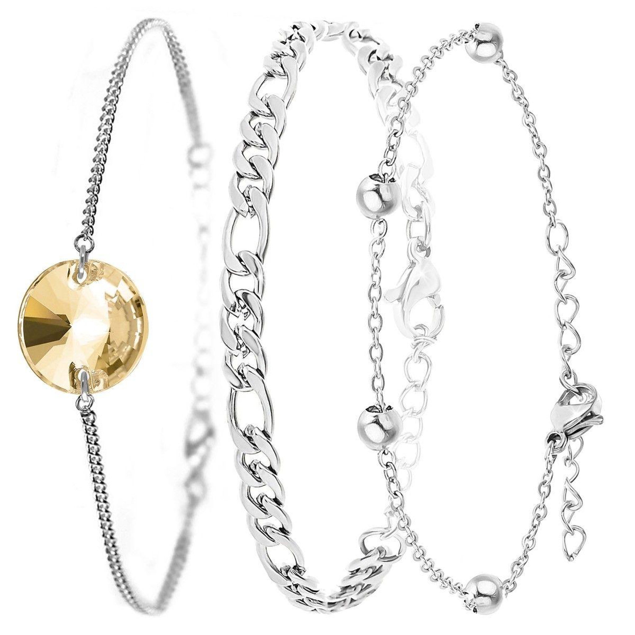SC CRYSTAL Set de 3 bracelets par SC Crystal®