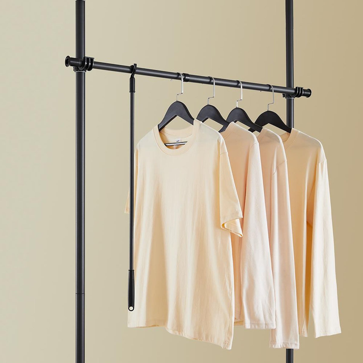 SOBUY SoBuy - Portemanteau Télescopique sur Pied - Industriel - KLS03-II