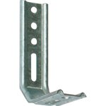 CENTRALE BRICO Equerre de fixation acier époxy, H.55 x L.50 x P.30 mm