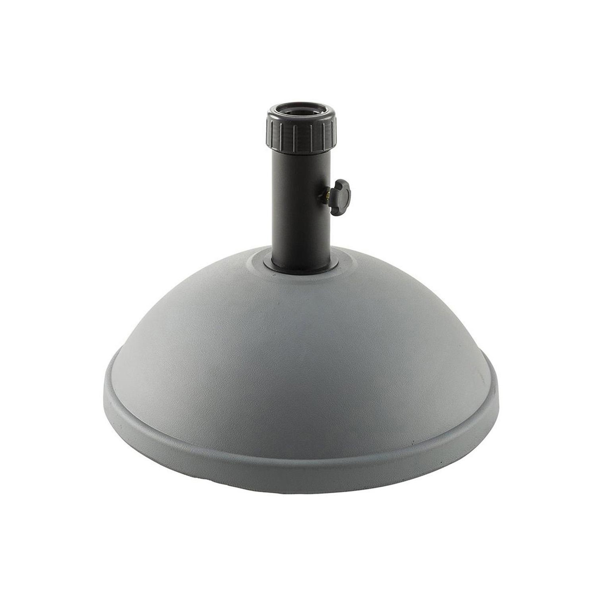 Voir la diapositive 1 : HESPERIDE Pied de Parasol Dome - 25 kg.
