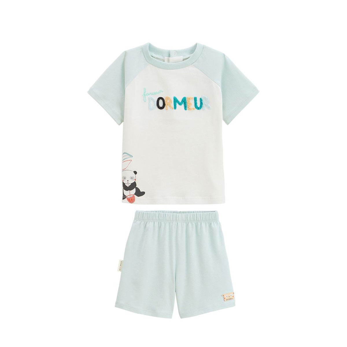 Petit Béguin Pyjama short enfant 2 pièces Bento