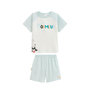 Voir la diapositive 1 : Petit Béguin Pyjama short enfant 2 pièces Bento