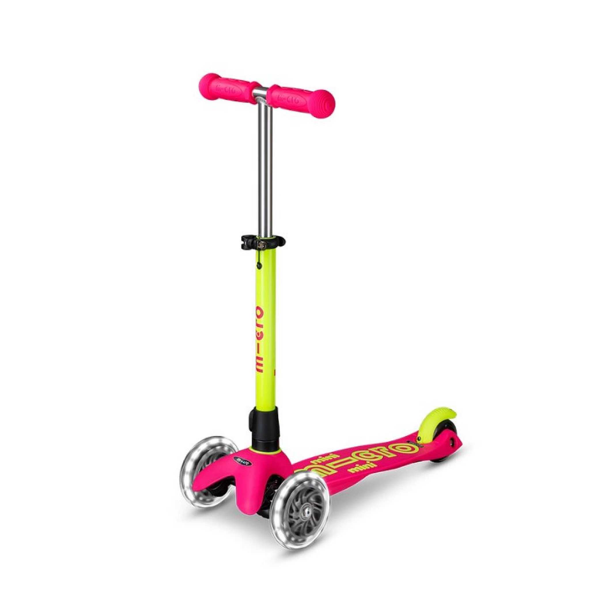 Micro Mini  Deluxe Neon LED Flamingo Yellow