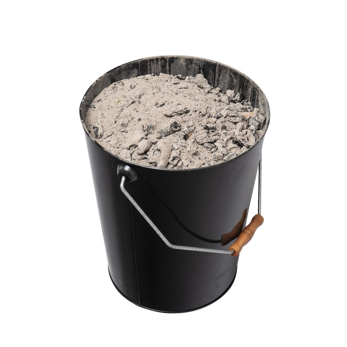 WERKAPRO Seau à cendre noir avec poignée WERKA PRO