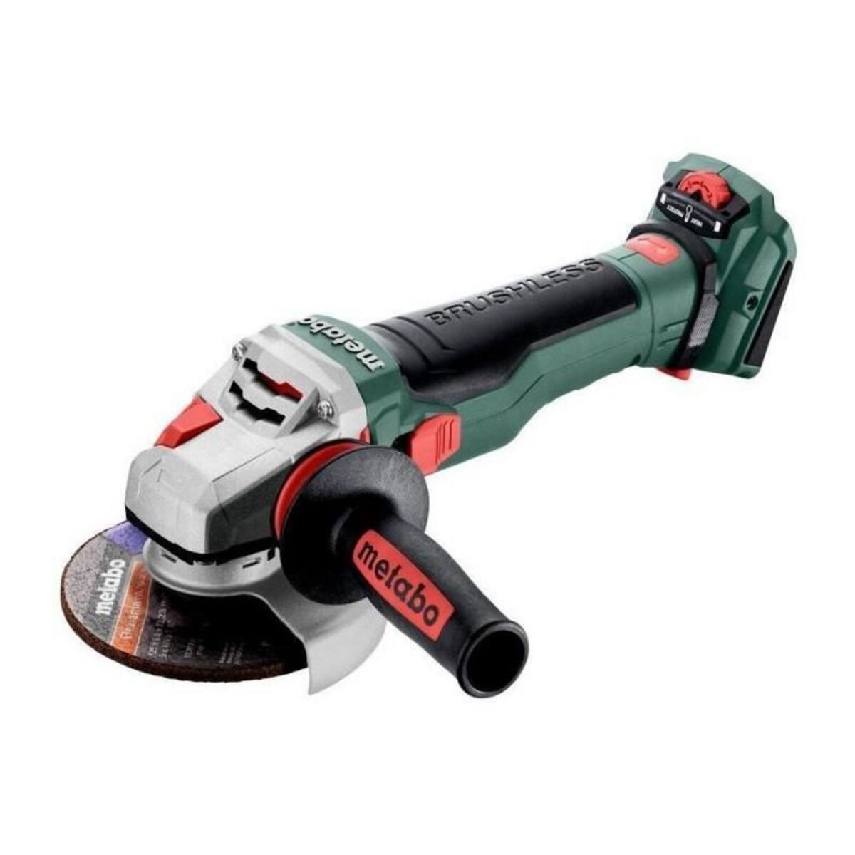 METABO Meuleuse d'angle sans fil - METABO - WVB 18 LTX BL 15-125 Quick - 18 V - MetaBOX 165 L