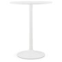 Voir la diapositive 2 : Paris Prix Table de Bar  Alysson  90cm Blanc