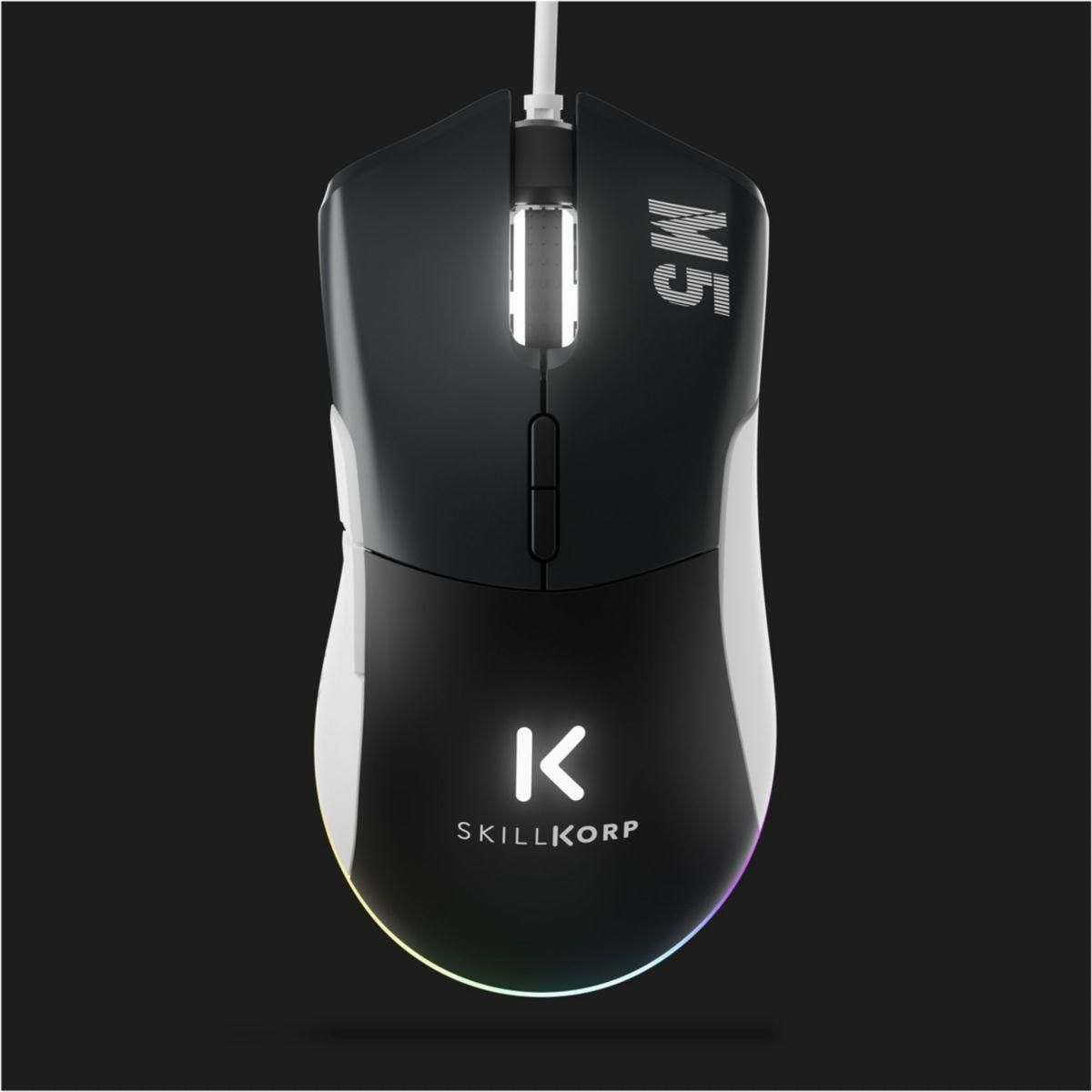 SKILLKORP Souris Gamer Filaire M5 ECO NOIRE Access