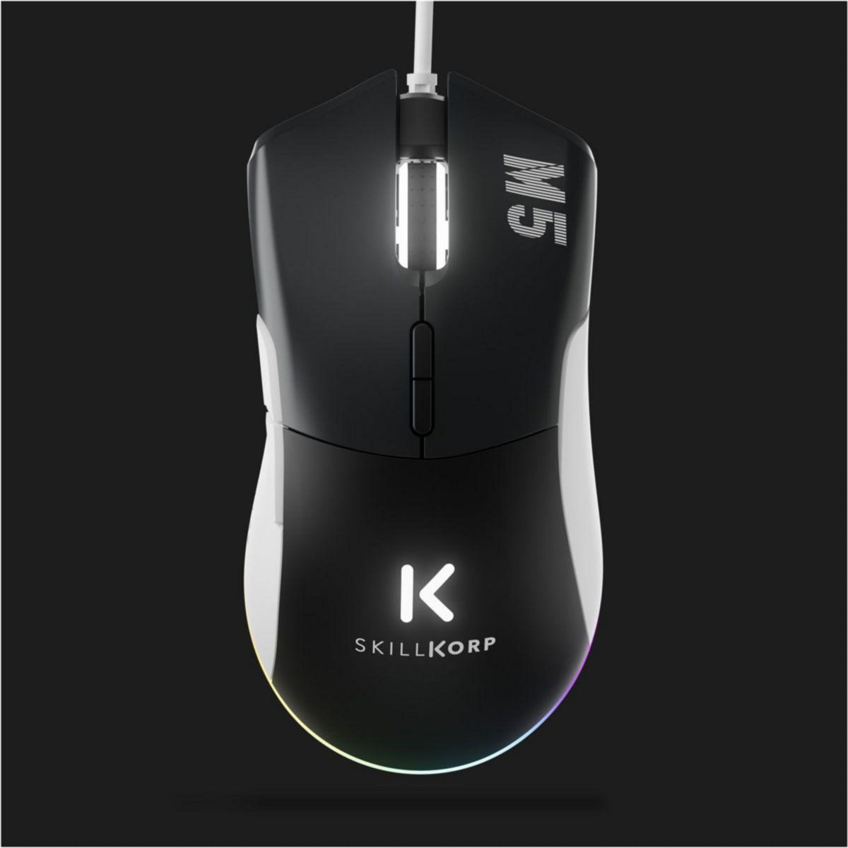 SKILLKORP Souris Gamer Filaire M5 ECO NOIRE Access