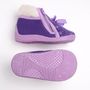 Voir la diapositive 2 : IN EXTENSO Chaussons fourrées zippés bébé fille