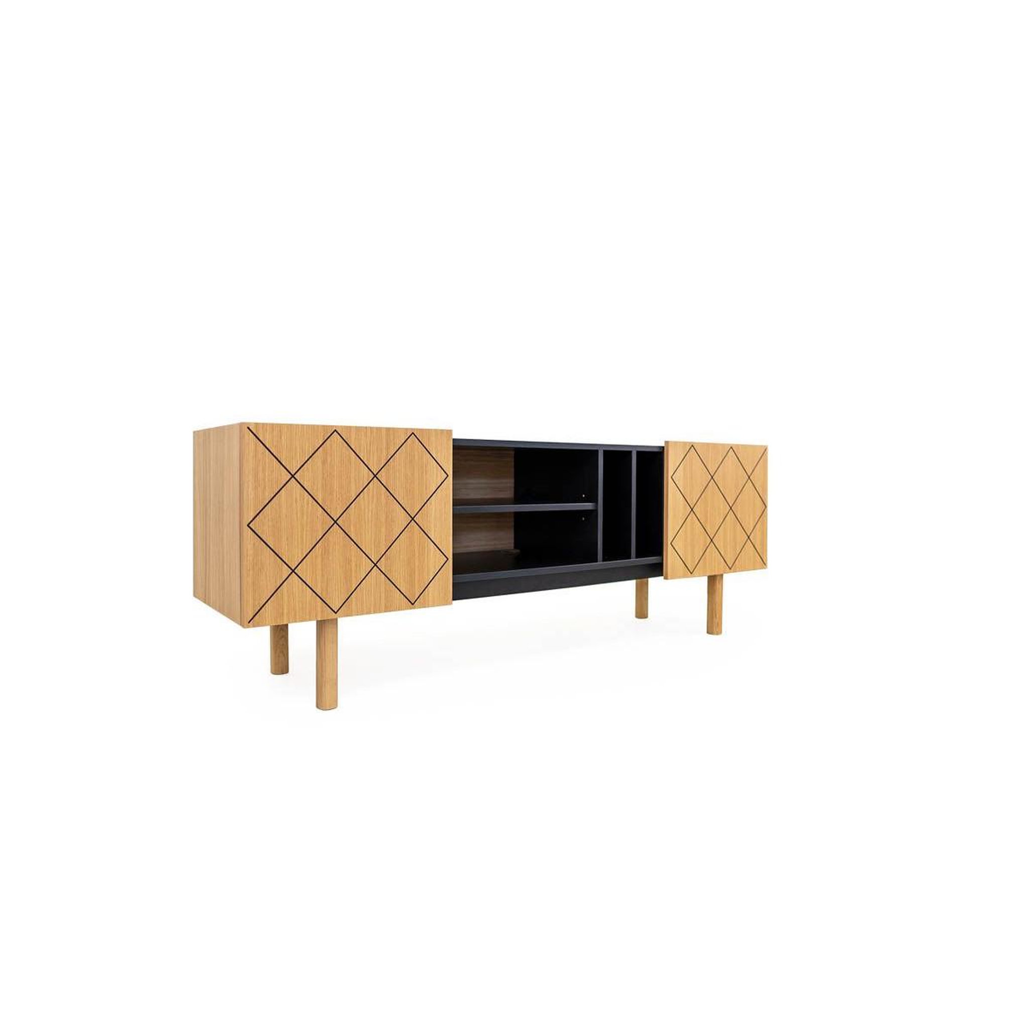 Voir la diapositive 3 : Paris Prix Meuble tv  porto ramalde  175cm naturel