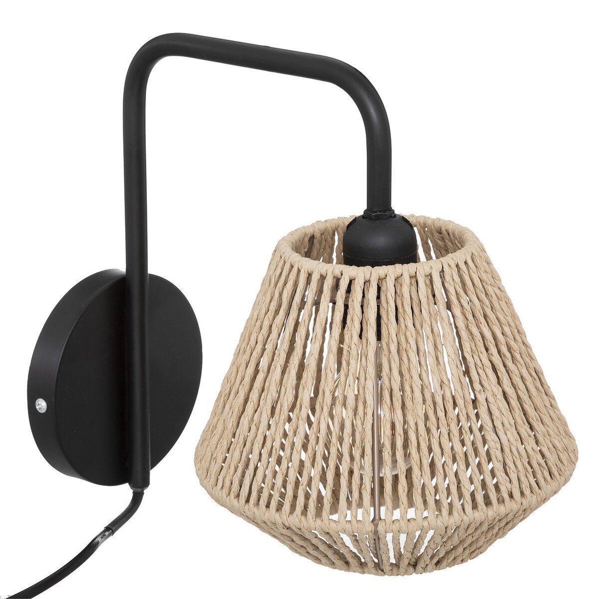 ATMOSPHERA Applique murale design  jily  28cm beige & noir