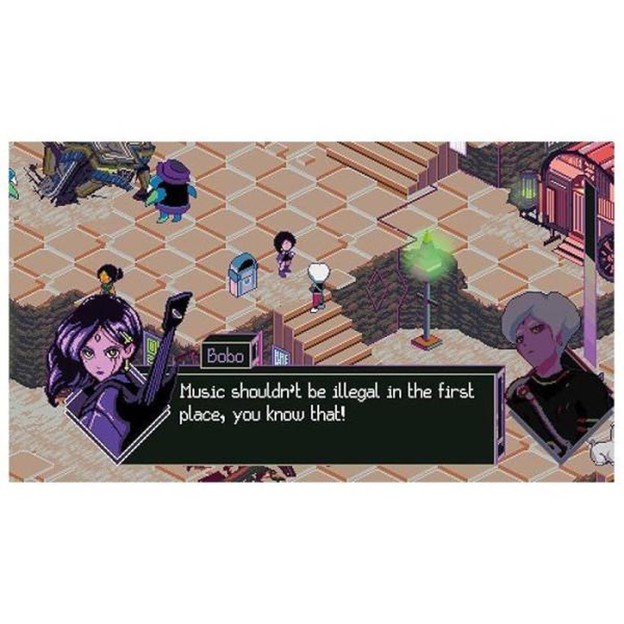 Voir la diapositive 6 : Just for games Keylocker | Turn Based Cyberpunk Action - Collector's Edition - Jeu PS5