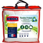 DODO Couette tempérée 300 g/m² en microfibre PLANETE PROTECT. Coloris disponibles : Blanc