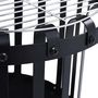 Voir la diapositive 5 : VIDAXL Panier de foyer de jardin avec gril de barbecue Acier 47,5 cm