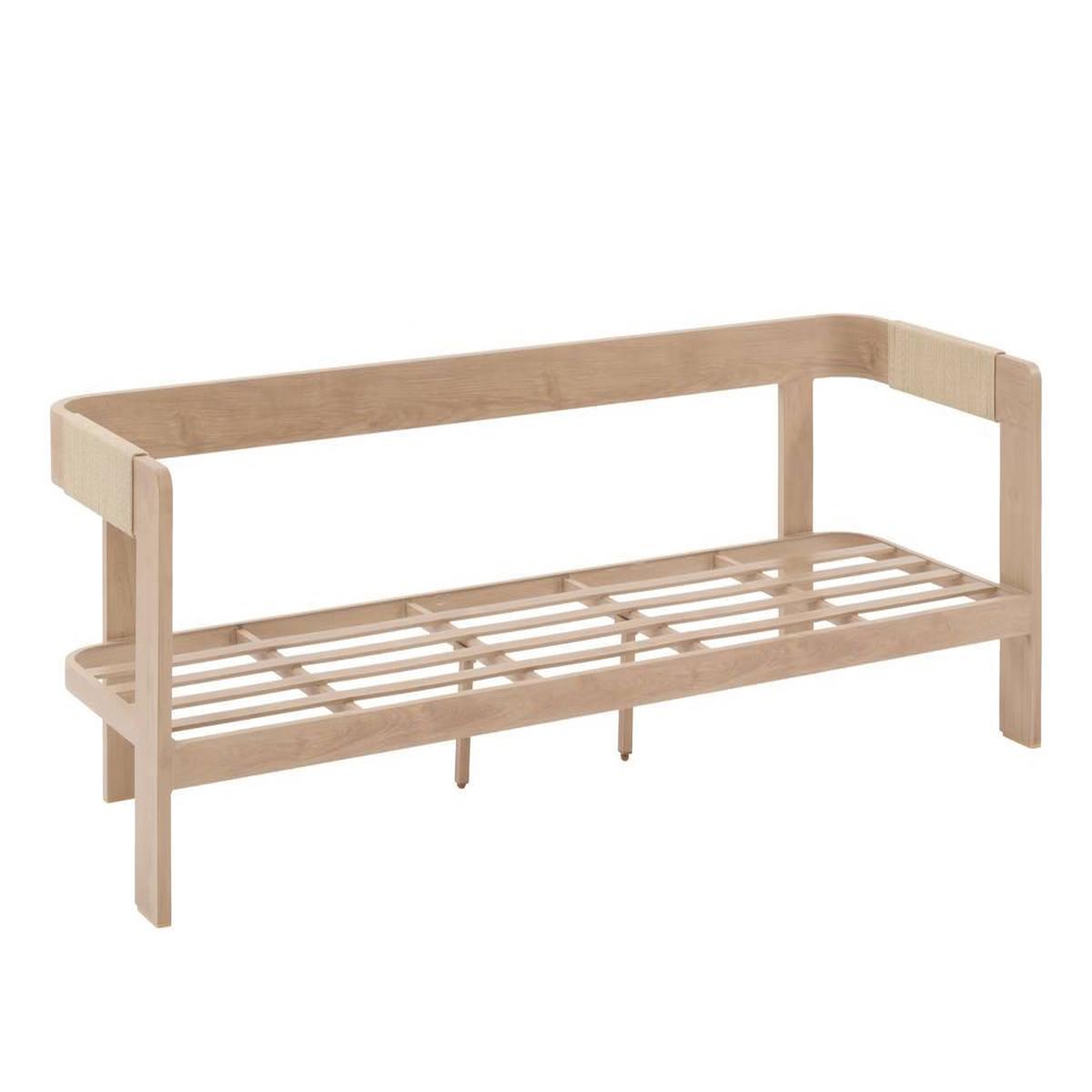 Voir la diapositive 5 : HESPERIDE Salon de jardin en alu effet bois oryna beige/honey - 5 places - hespéride
