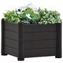 Voir la diapositive 1 : VIDAXL Lit sureleve de jardin PP Anthracite 43x43x35 cm