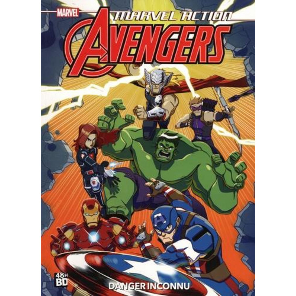 MARVEL ACTION AVENGERS : DANGER INCONNU. 48H DE LA BD 2024, EDITION LIMITEE, Manning Matthew-K