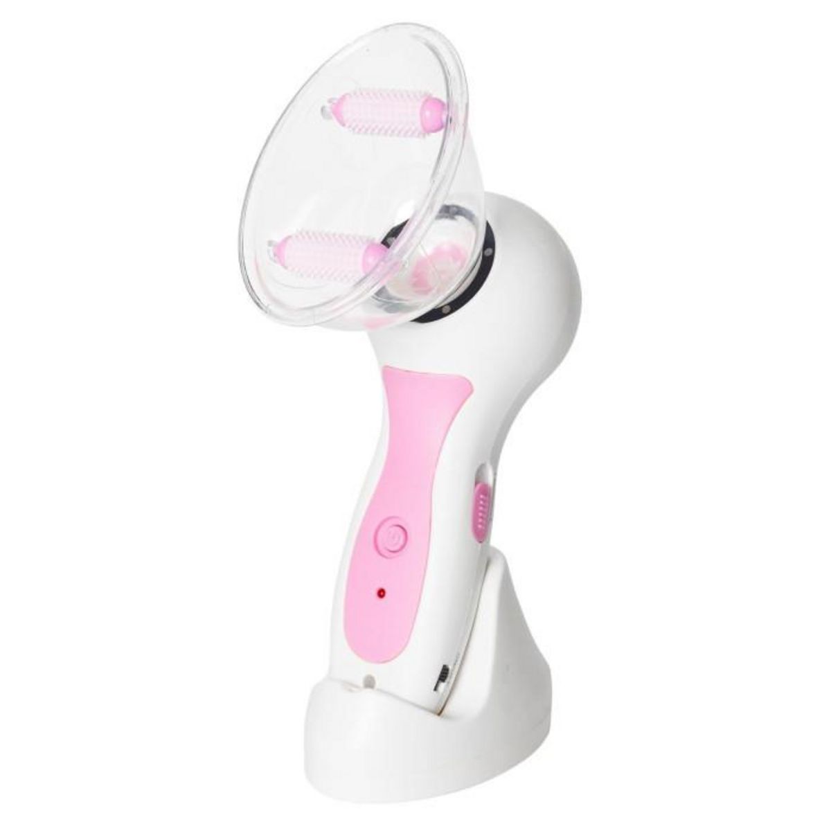 Paris Prix Ventouse Aspirante  Palper-Rouler  23cm Blanc & Rose