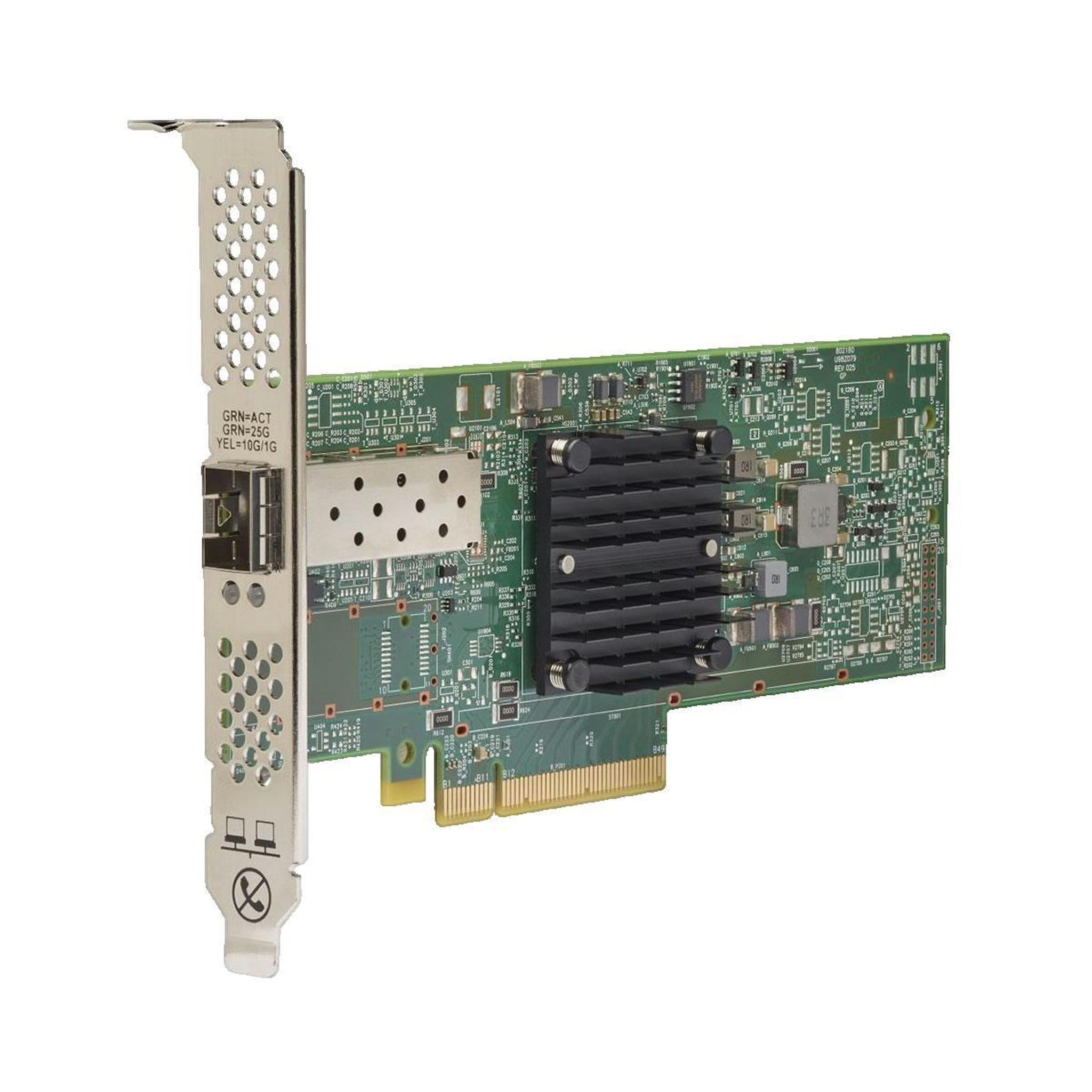 Voir la diapositive 2 : Lenovo Adaptateur réseau Lenovo ThinkSystem Broadcom 57414 PCIe 2 ports 10Gb et 25Gb SFP28