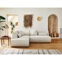 Voir la diapositive 3 : LISA DESIGN Onyx - canapé modulable d'angle gauche 5 places - en tissu