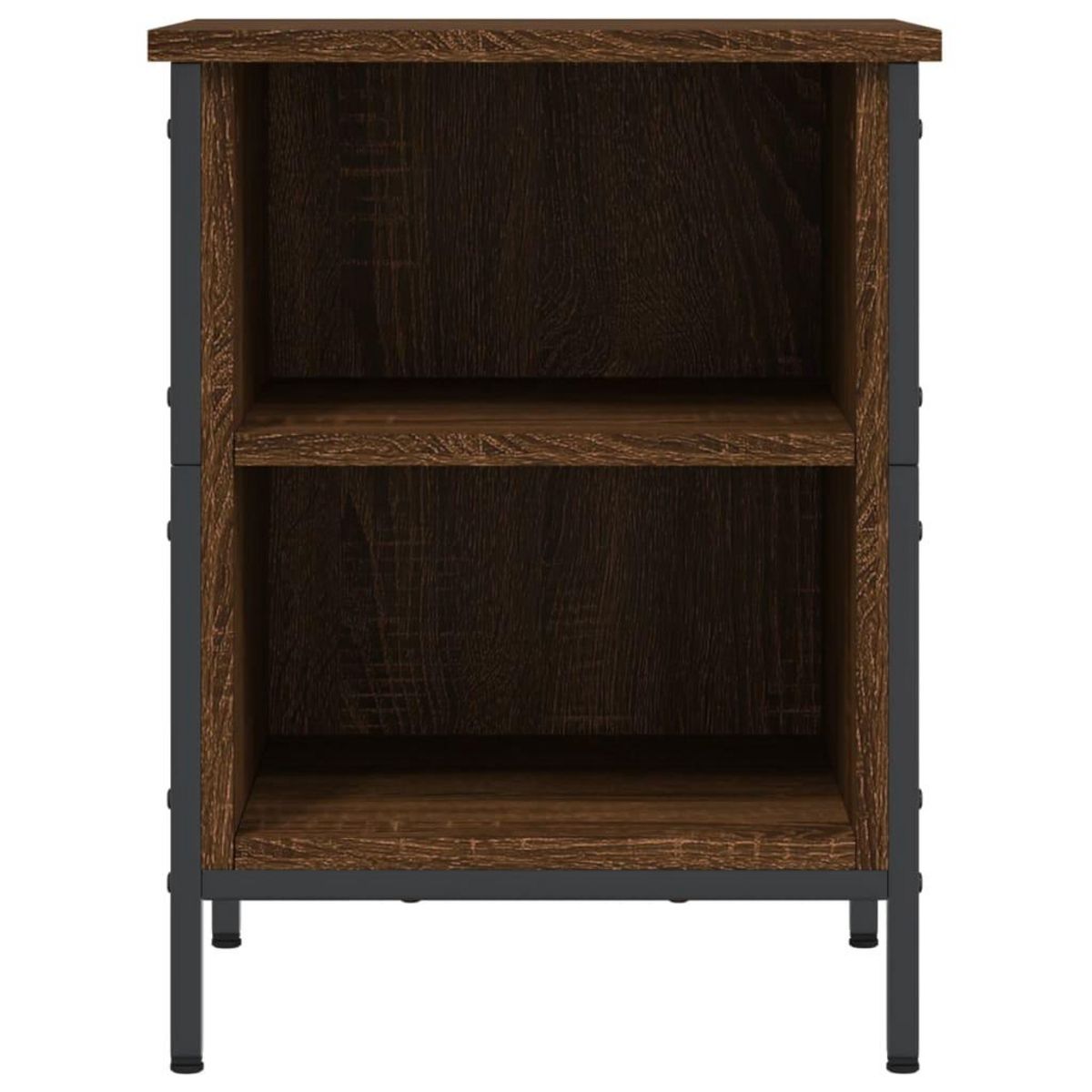 VIDAXL Armoire a chaussures chene marron 38x35x50 cm bois d'ingenierie